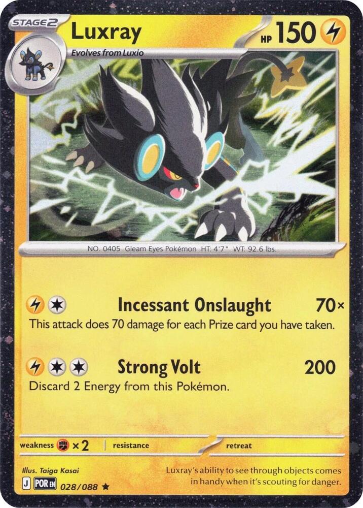 Luxray — 028/088 (Cosmos Holo)