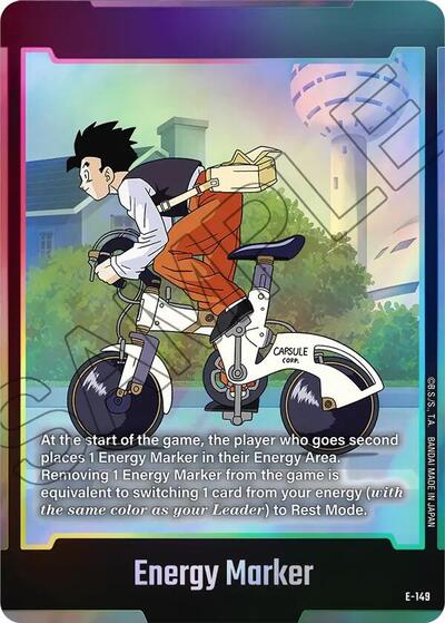 Energy Marker (E-149) Fusion World Energy Markers None Dragon Ball card — value and price