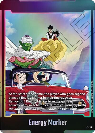 Energy Marker (E-150) Fusion World Energy Markers None Dragon Ball card — value and price