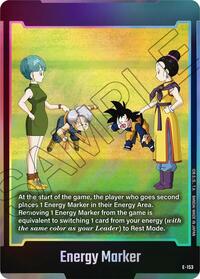 Energy Marker (E-153) — Fusion World Energy Markers