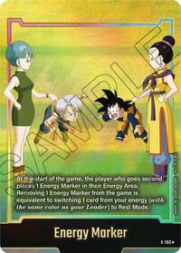 Energy Marker (E-153) (Gold) — Fusion World Energy Markers
