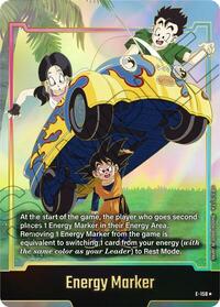 Energy Marker (E-158) (Gold) — Fusion World Energy Markers