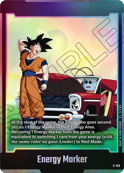 Energy Marker (E-159) Fusion World Energy Markers None Dragon Ball card — value and price