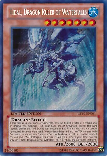 Tidal, Dragon Ruler of Waterfalls - 2013 Collectors Tins - YuGiOh