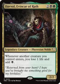 Davvol, Evincar of Rath