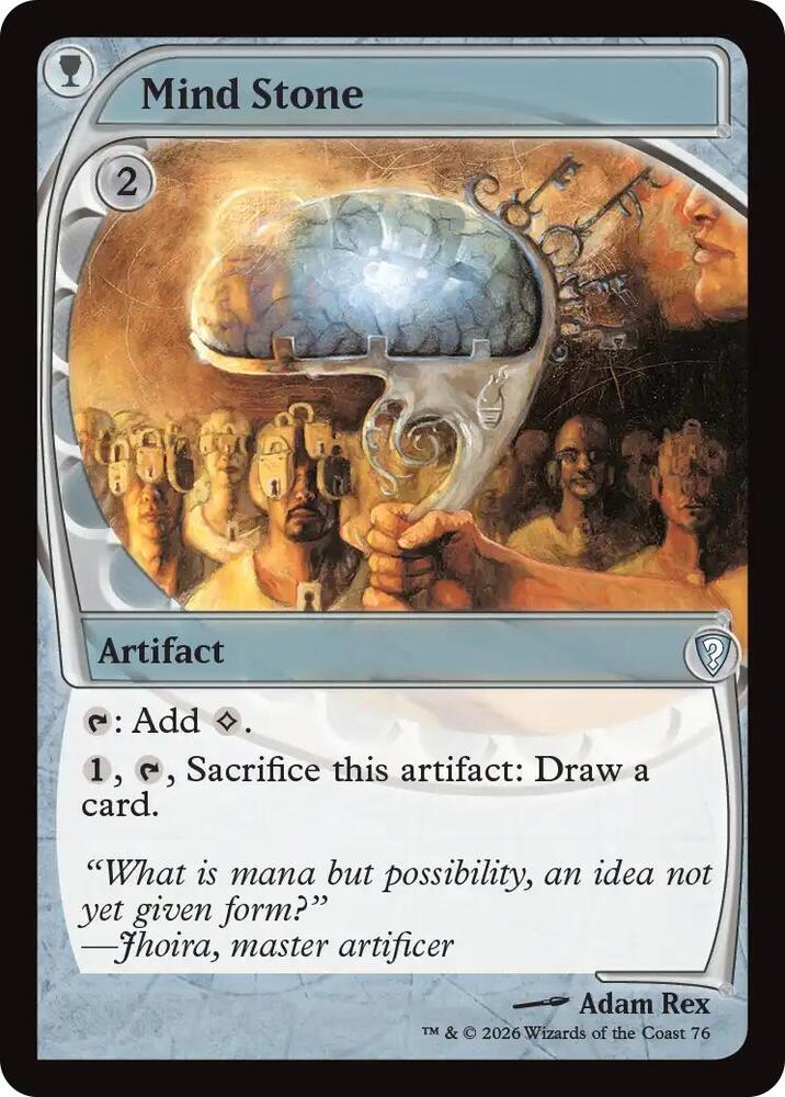 Mind Stone (Future Sight), Mystery Booster Commander Edition card number 76