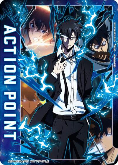 Action Point Card (AP03) (SOLO LEVELING) Union Arena Promotion Cards Action Point Union Arena card — value and price