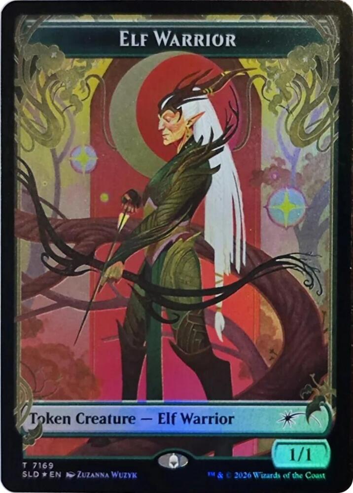 Elf Warrior Token (7169), Secret Lair Drop Series card number 7169