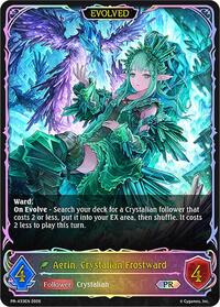 Aerin, Crystalian Frostward (Evolved) - PR-433EN - Shadowverse: Evolve Shadowverse: Evolve Promo Cards trading card