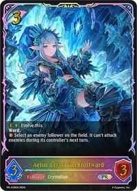 Aerin, Crystalian Frostward - PR-432EN - Shadowverse: Evolve Shadowverse: Evolve Promo Cards trading card
