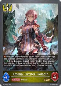 Amalia, Luxsteel Paladin - PR-427EN - Shadowverse: Evolve Shadowverse: Evolve Promo Cards trading card