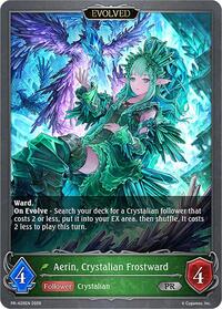 Aerin, Crystalian Frostward (Evolved) - PR-426EN - Shadowverse: Evolve Shadowverse: Evolve Promo Cards trading card