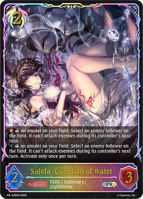 Salefa, Guardian of Water (Shadowverse: Evolve Promo Cards) — Shadowverse: Evolve card
