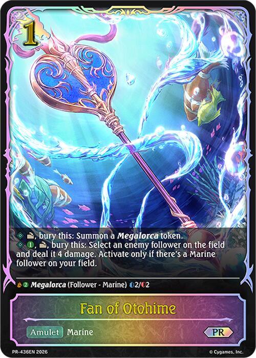 Fan of Otohime (Shadowverse: Evolve Promo Cards) — Shadowverse: Evolve card