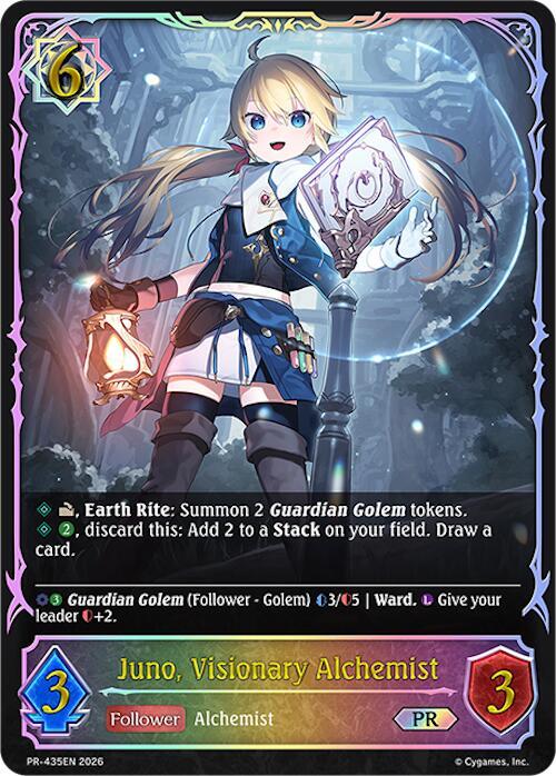 Juno, Visionary Alchemist (Shadowverse: Evolve Promo Cards) — Shadowverse: Evolve card
