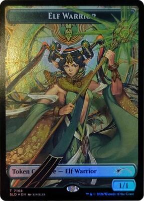 Elf Warrior Token #7168 – Secret Lair Drop Series (Token)