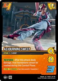 Adjourning Sweep - UniVersus TEKKEN 8 trading card