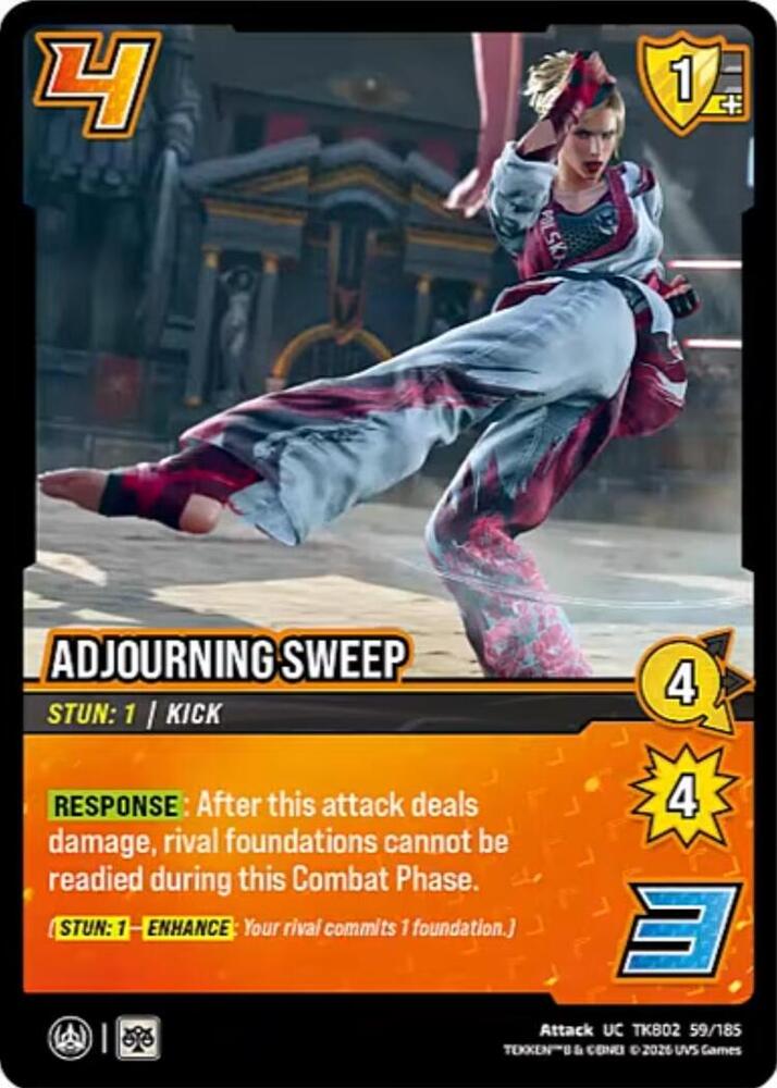 Adjourning Sweep - TEKKEN 8 - UniVersus - TCGplayer.com