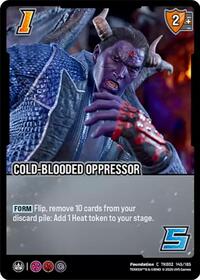 Cold-Blooded Oppressor - UniVersus TEKKEN 8 trading card