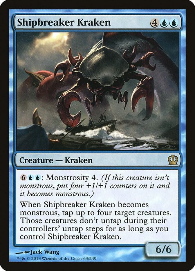 Shipbreaker Kraken - Theros - Magic: The Gathering