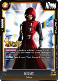 Giblet - FB11-082 - Dragon Ball Super: Fusion World Brightness of Hope trading card