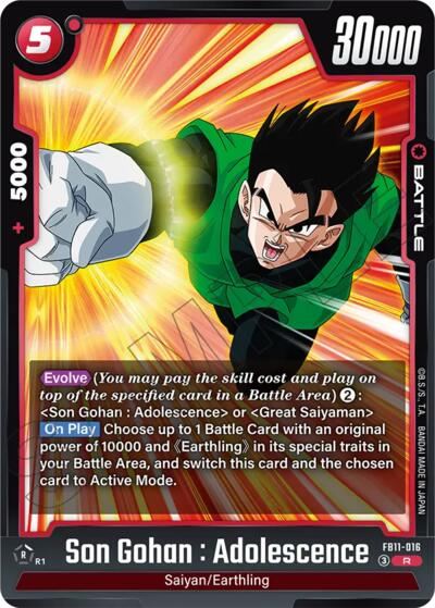 Son Gohan : Adolescence - FB11-016