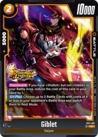 Giblet - FB11-081 - Dragon Ball Super: Fusion World Brightness of Hope trading card