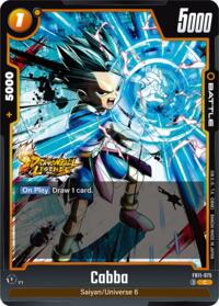 Cabba - Dragon Ball Super: Fusion World Brightness of Hope trading card