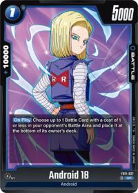 Android 18 - Dragon Ball Super: Fusion World Brightness of Hope trading card