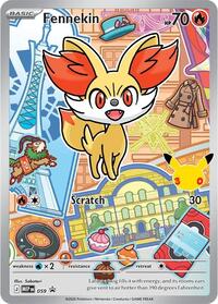 Fennekin - 059 #059 from First Partner Collection 2026 Pokemon card image
