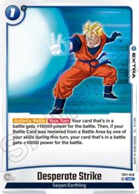 Desperate Strike - Dragon Ball Super: Fusion World Brightness of Hope trading card