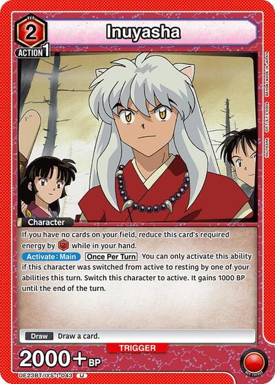 Inuyasha (043) Union Arena Card
