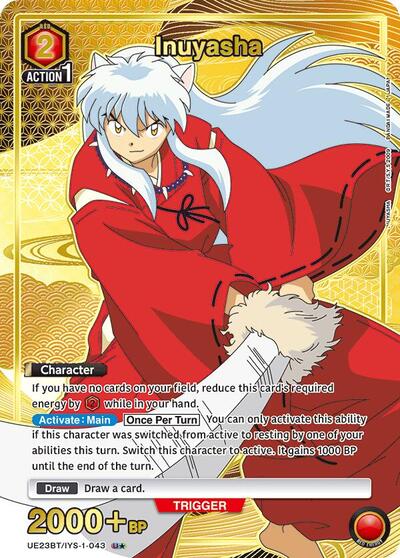 Inuyasha (043) (U*) card