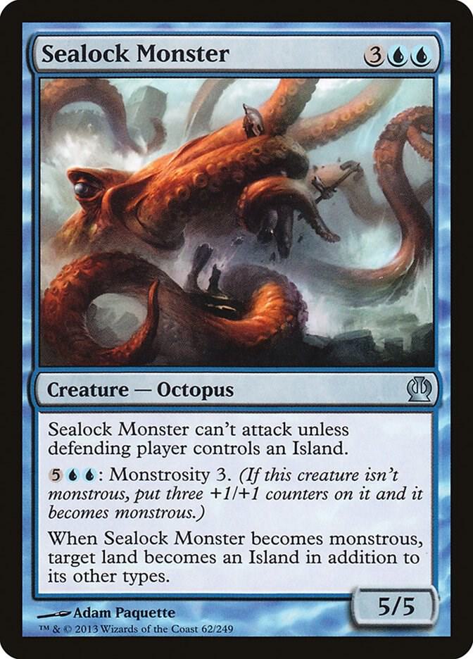 Sealock Monster - Theros - Magic: The Gathering - TCGplayer.com