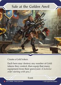 Sale at the Golden Anvil