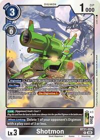 Shotmon - Digimon Card Game Limited Card Pack -Final Crest- trading card