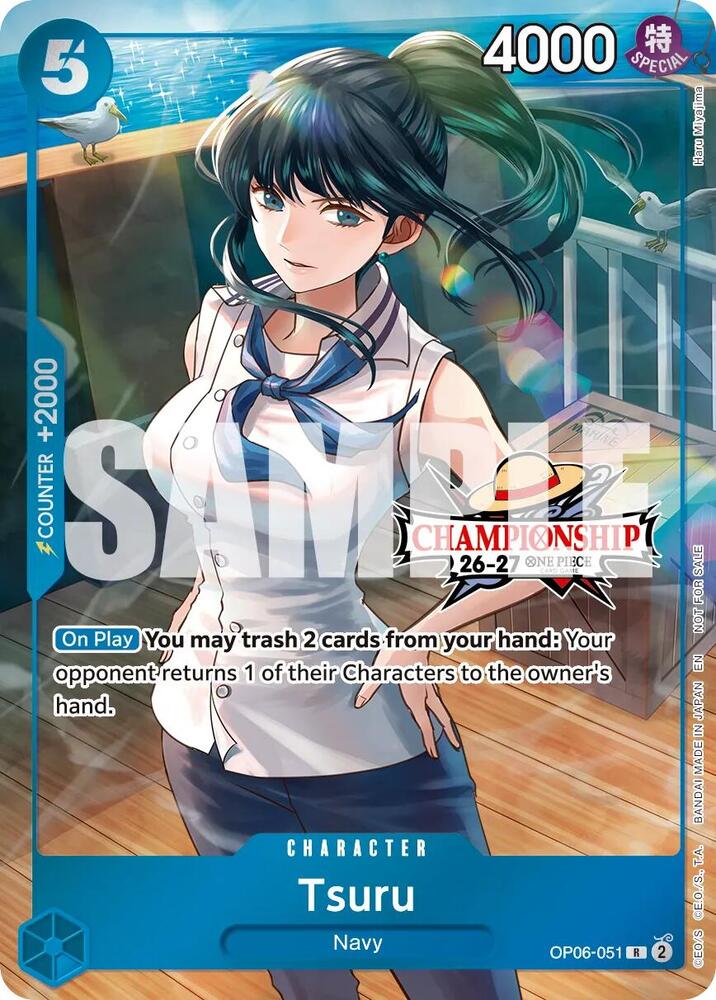 Tsuru (CS 26-27 Celebration Pack) OP06-051 from One Piece Promotion Cards