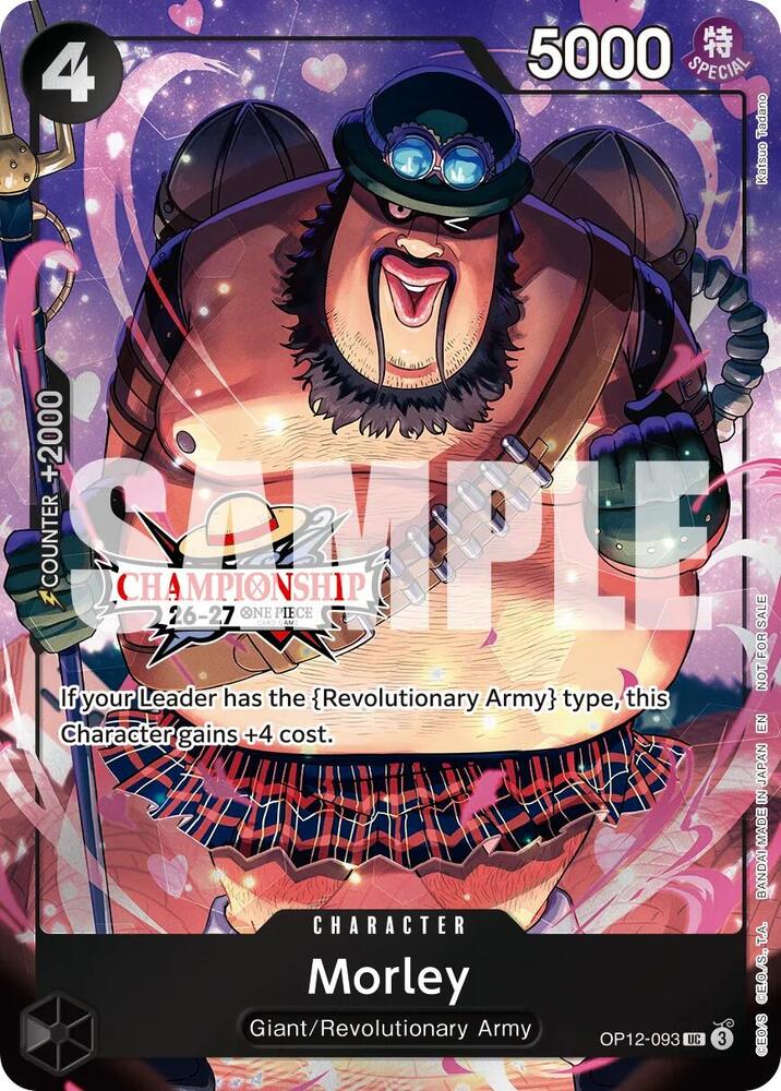 Morley (CS 26-27 Celebration Pack) OP12-093 from One Piece Promotion Cards