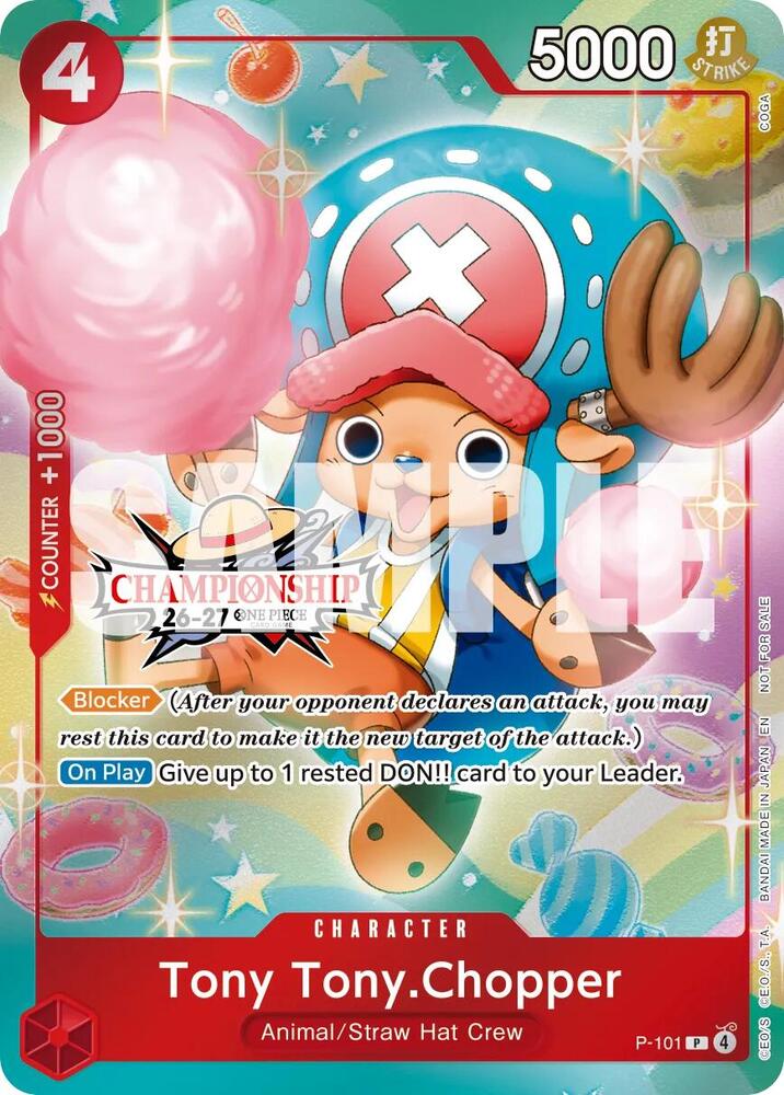 Tony Tony.Chopper (CS 26-27 Celebration Pack) P-101 from One Piece Promotion Cards