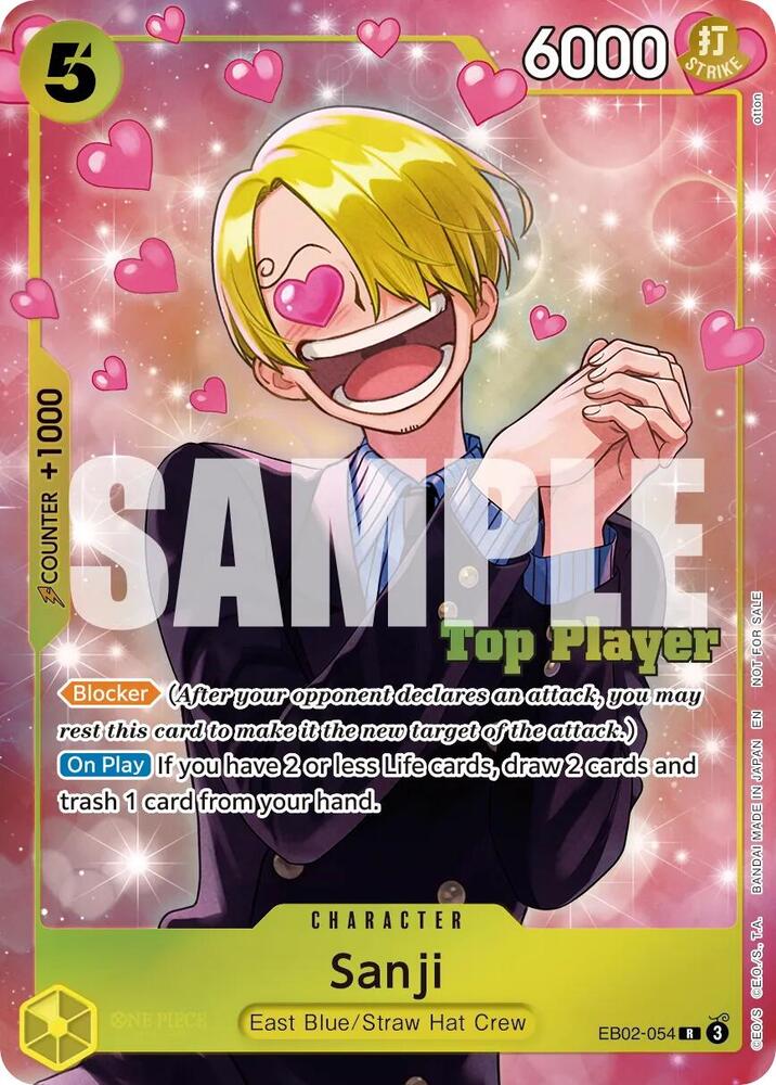 Sanji (CS 26-27 Top Player Pack Vol. 1) EB04-052 from One Piece Promotion Cards