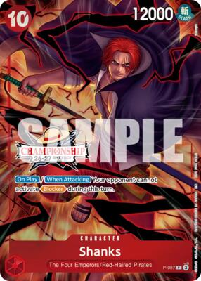 Shanks (CS 26-27 Event Pack Finalist Ver.) P-097 – One Piece Promotion Cards (PR)