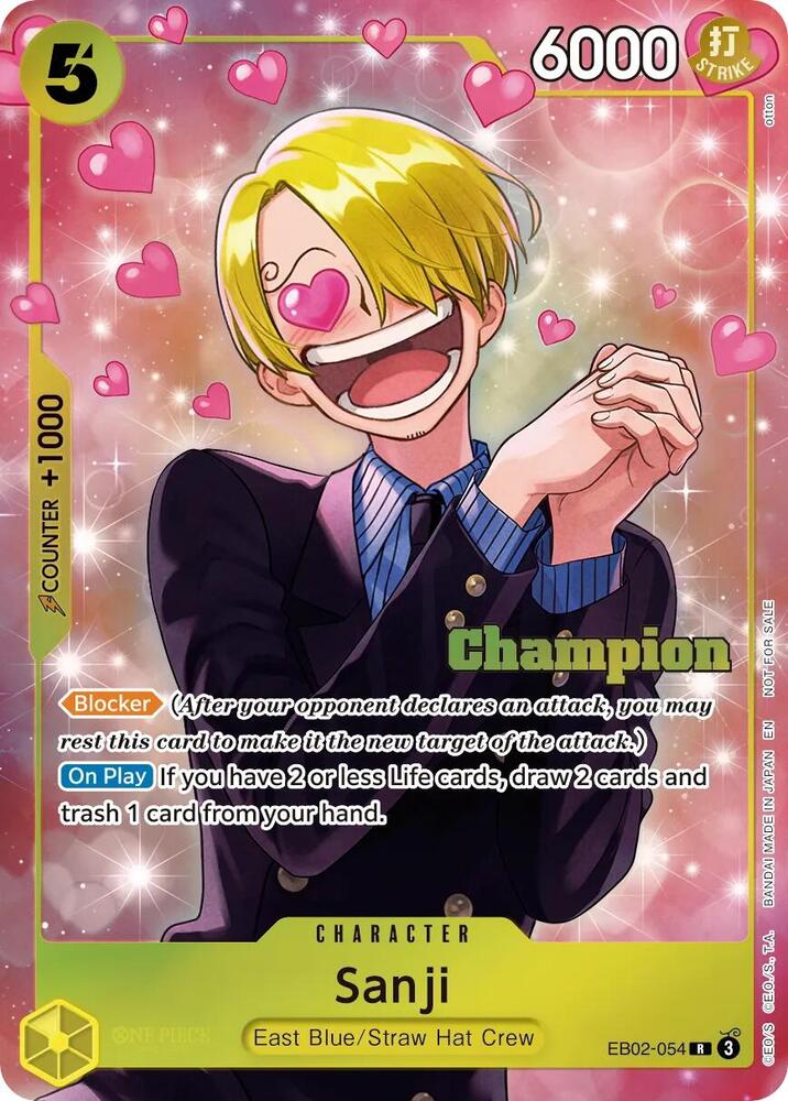 Sanji (CS 26-27 Winner Card Set Vol. 1) EB04-052 from One Piece Promotion Cards