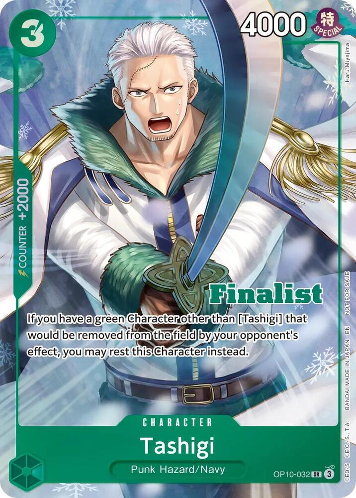 Tashigi (Finalist Card Set Vol.1) OP10-032 from One Piece Promotion Cards