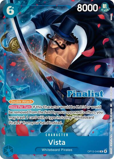 Vista (CS 26-27 Finalist Card Set Vol. 1) OP13-046 One Piece card