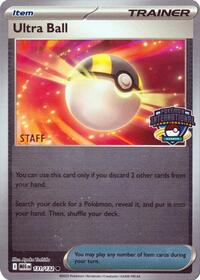 Ultra Ball - 131/132 (Europe International Championship) [Staff] Pokemon card image