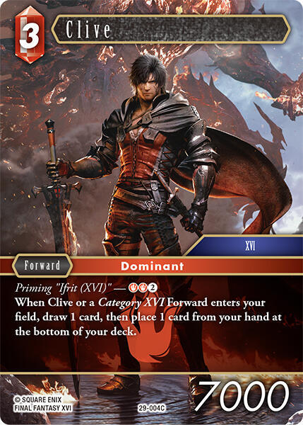 Clive - Blissful Eternity - Final Fantasy TCG - TCGplayer.com