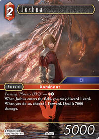 Joshua - Final Fantasy TCG Blissful Eternity trading card
