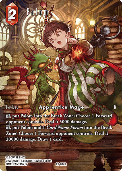 Palom (Blissful Eternity) — Final Fantasy TCG card