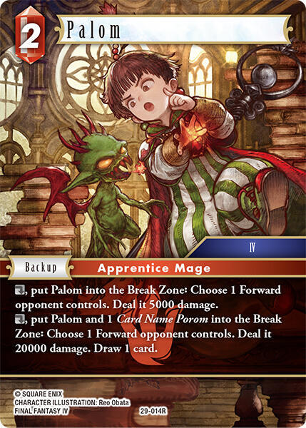 Palom (Blissful Eternity) — Final Fantasy TCG card