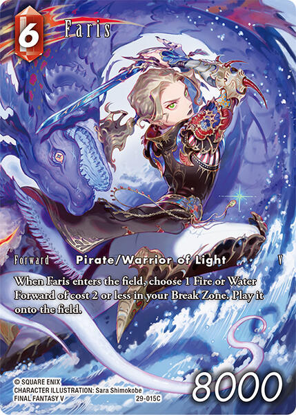 Faris (Full Art) - Blissful Eternity - Final Fantasy TCG